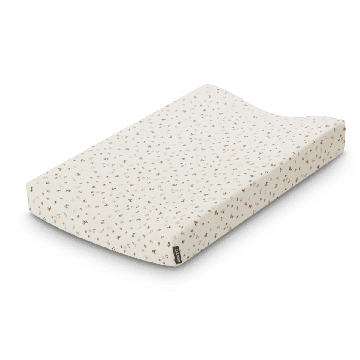 Housse de matelas à langer Fleur