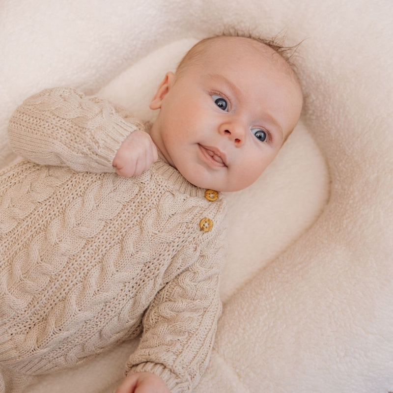 Babynest Teddy Natur