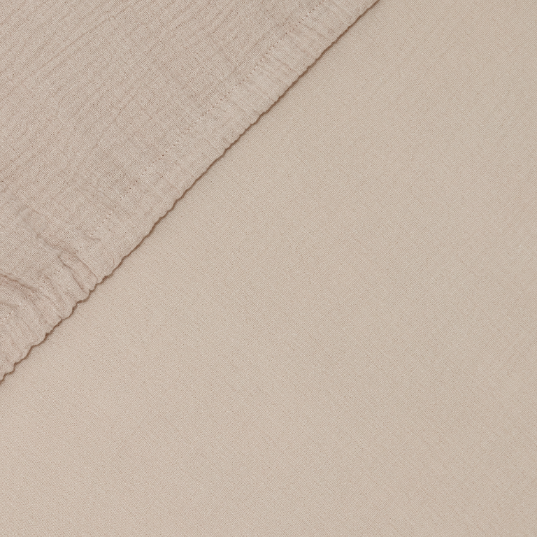 Drap housse Berceau Sable