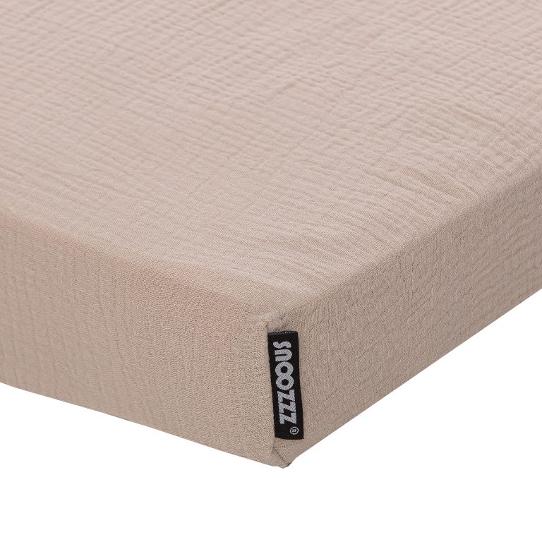 Drap housse Berceau Sable