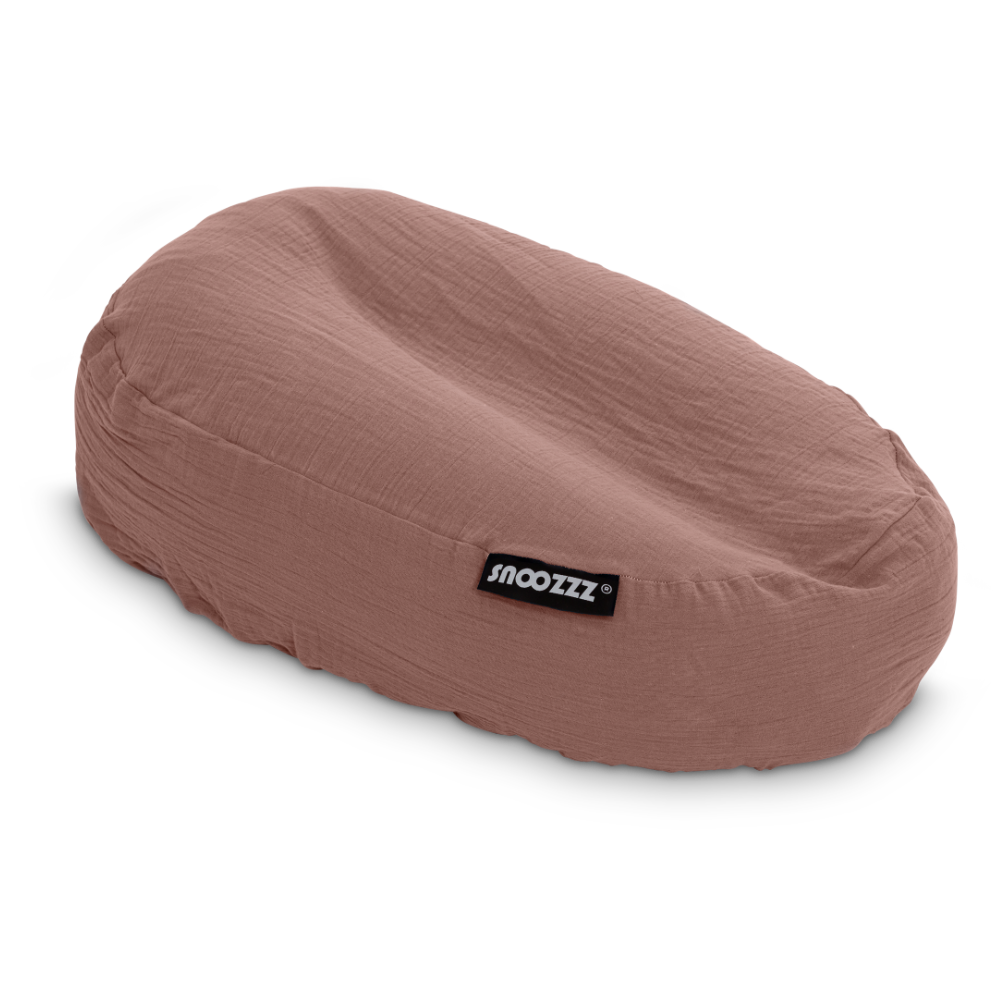 Housse de coussin d'allaitement Relax Châtain