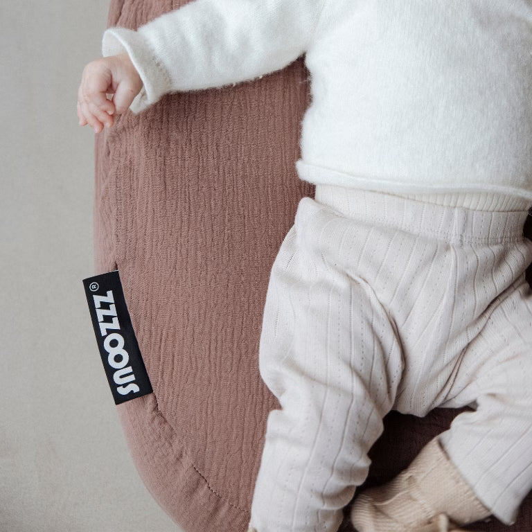 Housse de coussin d'allaitement Relax Châtain