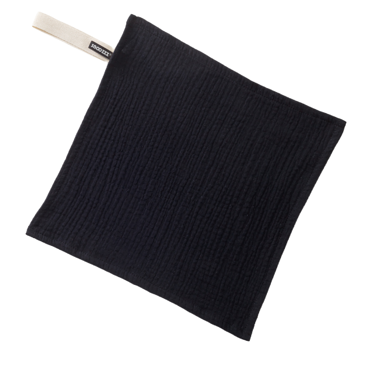 Schnullertuch Schwarz