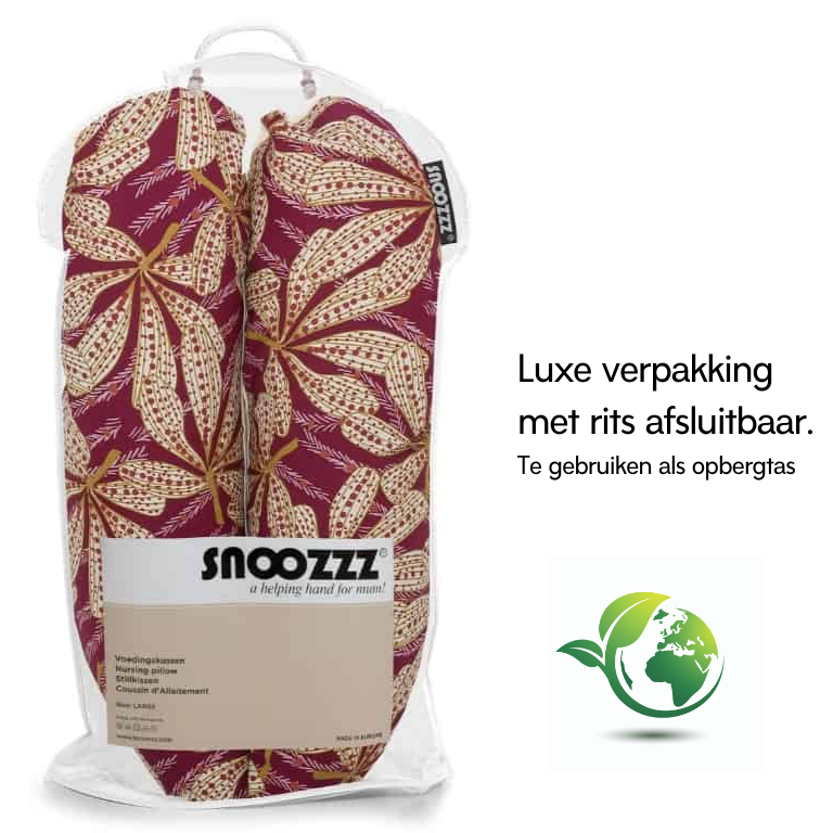 Coussin d'allaitement Amarante