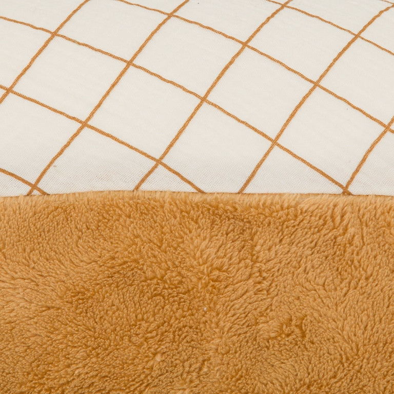 Voedingskussen Teddy Camel Carré