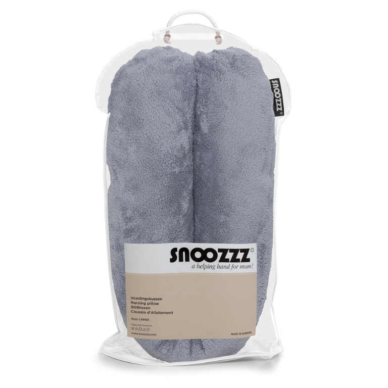 Coussin d'allaitement Teddy Gris