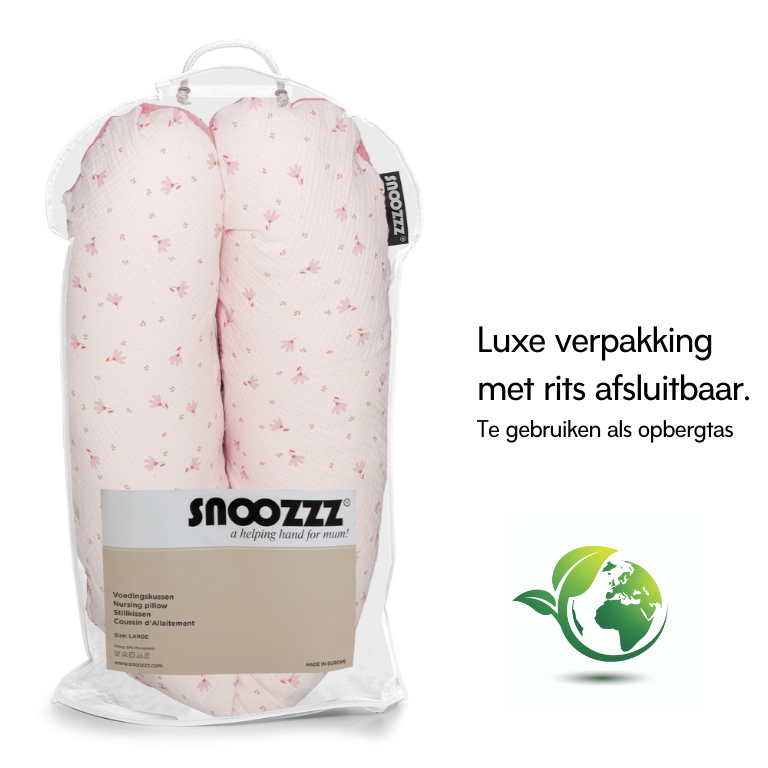 Coussin de grossesse Printemps Rose