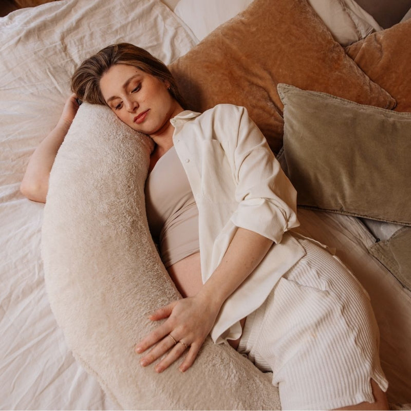 Coussin de grossesse Teddy Gris