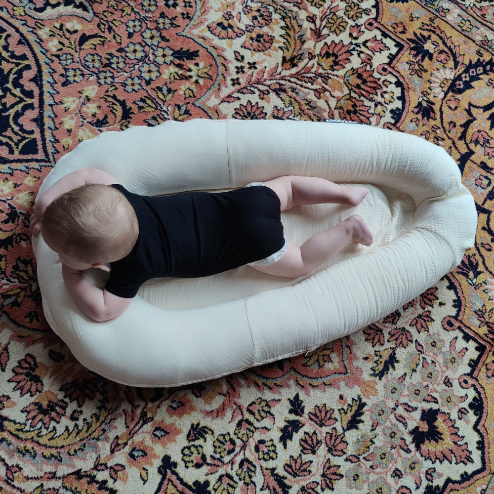 Babynest Champagner