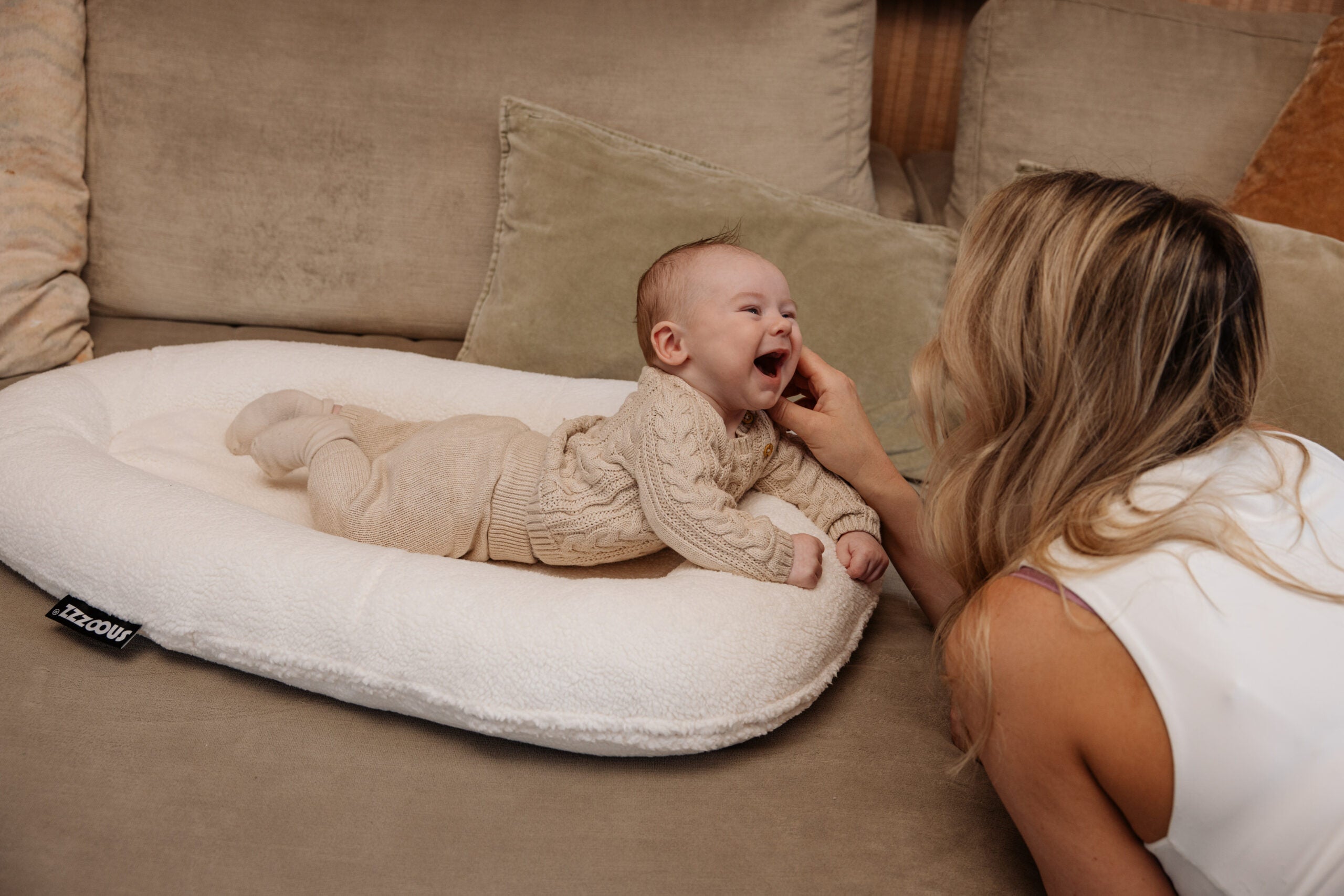 Babynest Teddy Natur
