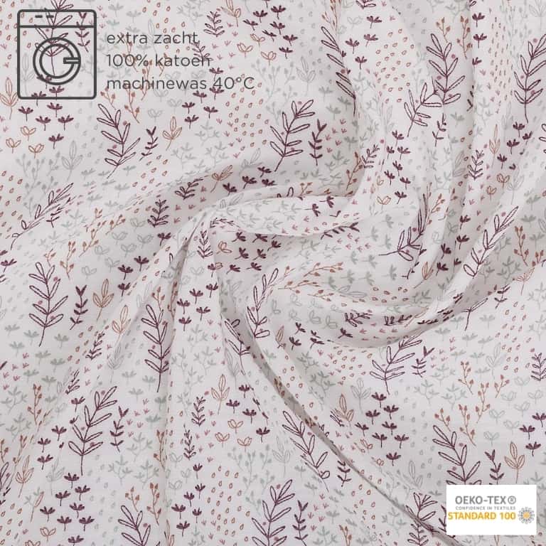 Hydrofiele doek XL Natur rose