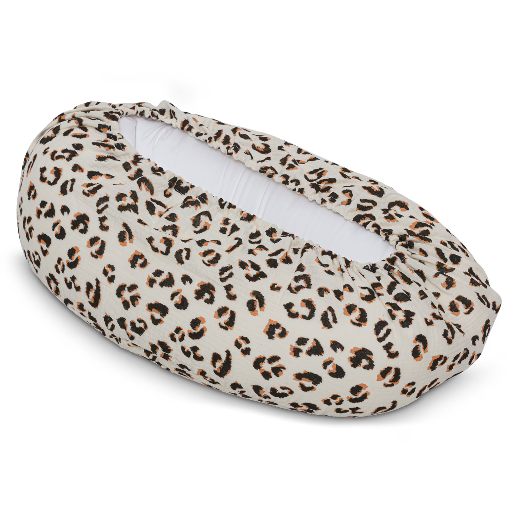 Housse de coussin d'allaitement Relax Léopard