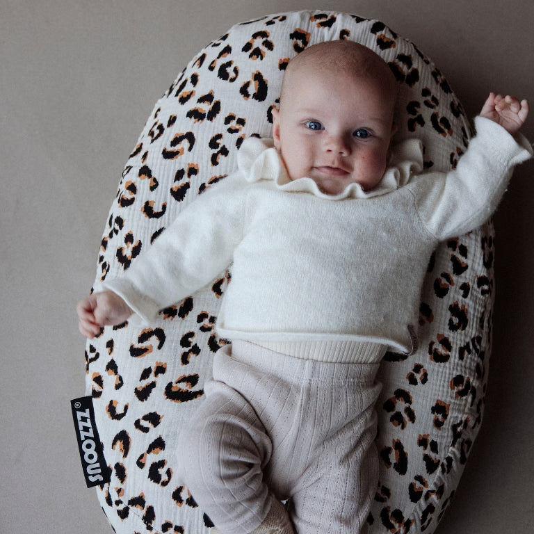 Housse de coussin d'allaitement Relax Léopard