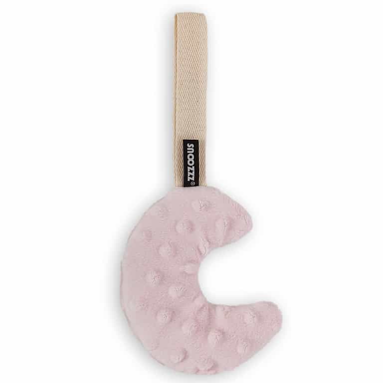 Speendoekje maan Roze