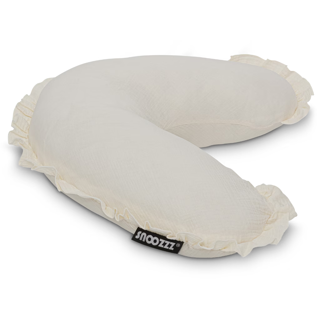 Voedingskussen Small Champagne Ruffles