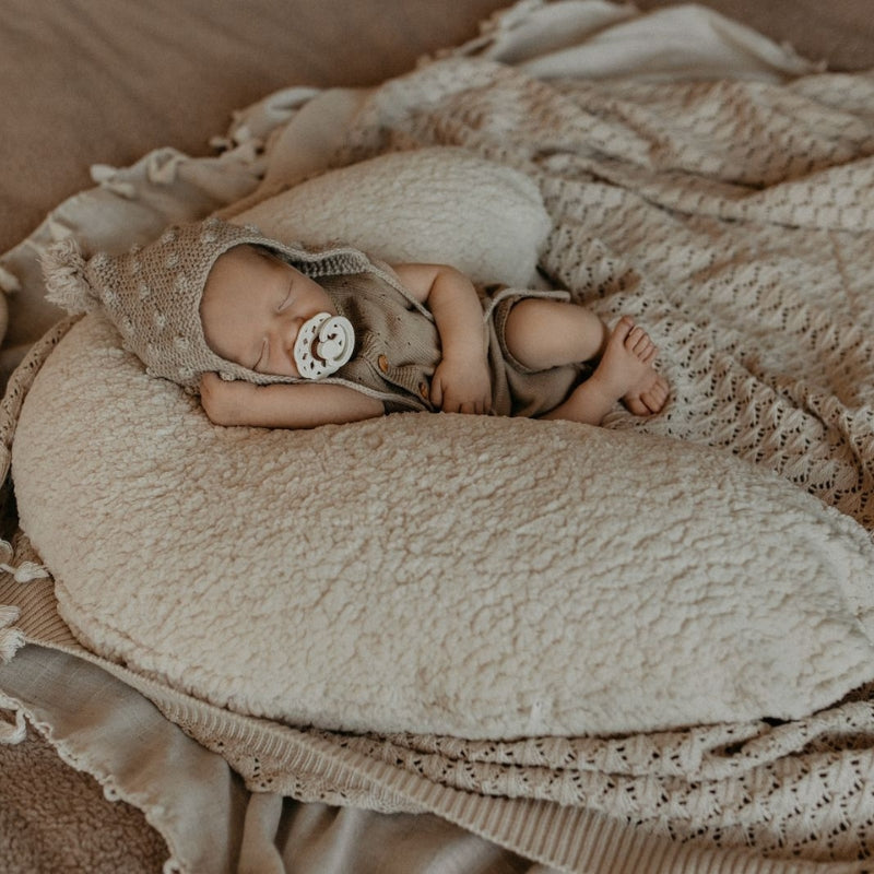 Stillkissen Small Teddy Natural