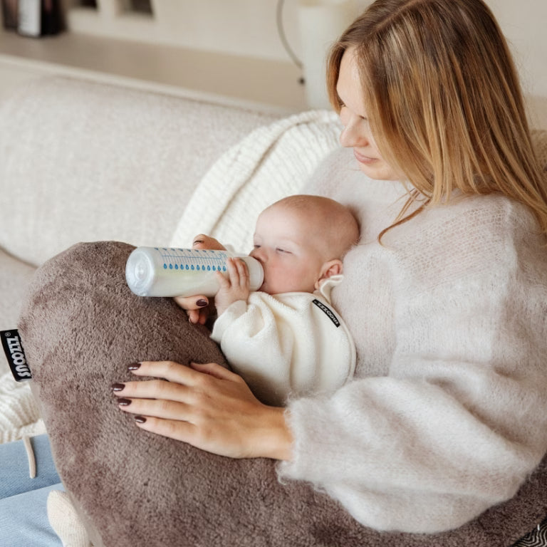 Housse de coussin d'allaitement Small Teddy Espresso