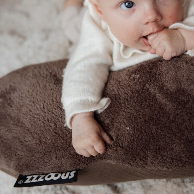 Housse de coussin d'allaitement Small Teddy Espresso