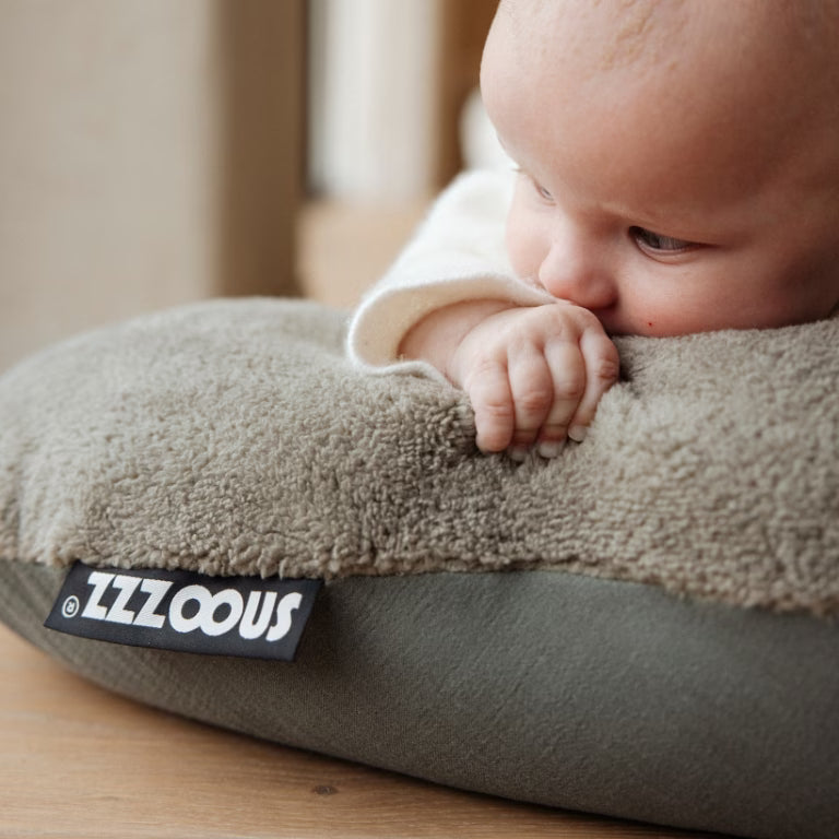 Housse de coussin d'allaitement Small Teddy Olive