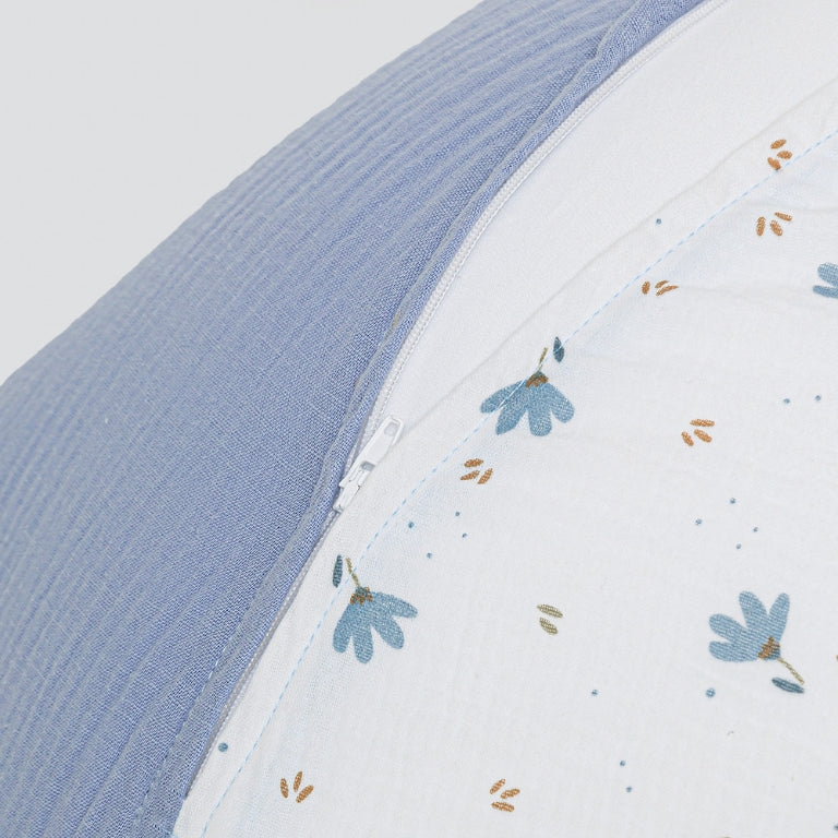 Voedingskussenhoes Spring blue